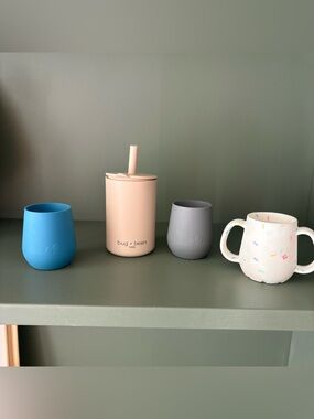 Set of 4 Silicone cups